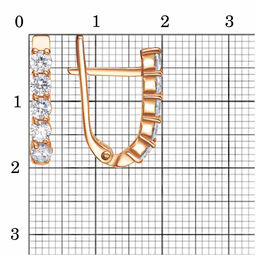СЕРЬГИ 33815451 - Красная пресня фото 2