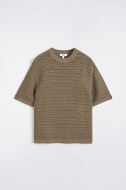 CAMISETA DE PUNTO ABIERTO
