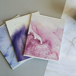 Светоч Тетрадь Watercolor A5 96 л. на скобе 60 г/кв.м , белизна 90 % 6 шт. клетка SVT_960421_01 красно-желтый