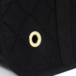 Сумка - переноска для животных Люкс, ПВХ, жаккард, 49 х 30 х 35 см, чёрная - Пижон фото 8