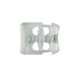 Зажим пластик Micron A 2288 d 3 мм в пакете 72 шт №02 белый