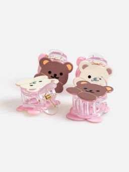 ACOOLA / Набор из 4 заколок для волос дет. Lynn разноцветный  фото 2