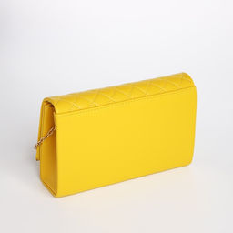 Сумка-клатч на магните, цвет жёлтый - Simaland фото 2