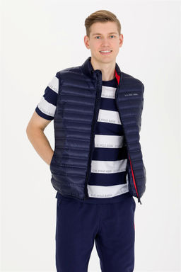 Мужской темно-синий жилет Неожиданная скидка в корзине