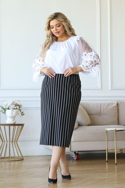 Юбка Ю4-5072/1 - Wisell фото 8