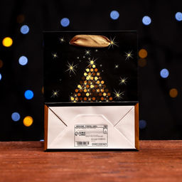 Цена за 12 шт. Пакет ламинированный Золотой Merry Christmas 11,5 х 14,5 х 6 см - Simaland фото 6