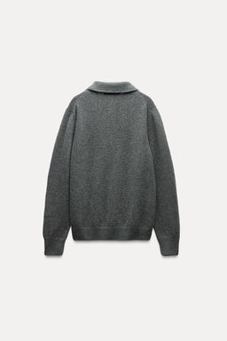CASHMERE POLO SWEATER - Zara фото 8