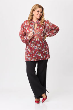 Блуза Michel Chic 760/1 красный  фото 6