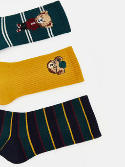 Ay? Nak??l? Erkek ?ocuk Soket ?orap 5li