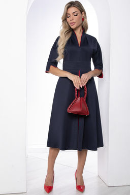 Платье Леди Удача (синее) П8819 - Lt collection фото 7