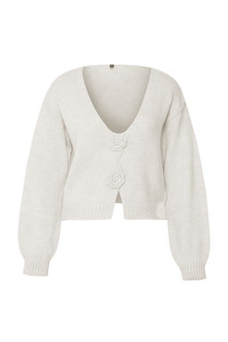 Tas Gul Detayl? Triko Yumusak Dokulu H?rka TWOAW25HI00242