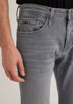 James Lux Black Gri Mavi Jean Pantolon  фото 6