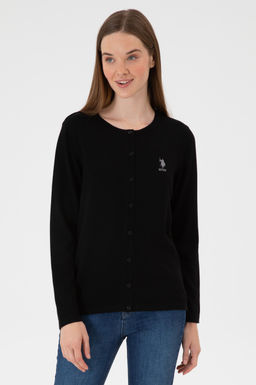 Kad_n Siyah Basic Triko H_rka