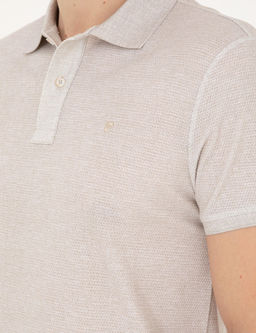 Bej Slim Fit Ti__rt - Pierre cardin фото 14