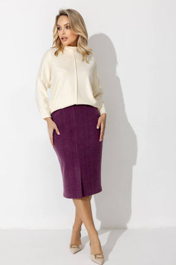 Юбка женская 158/01/Сливовый - Rise фото 3