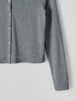 Кардиган домашний женский серый - Mark formelle фото 7