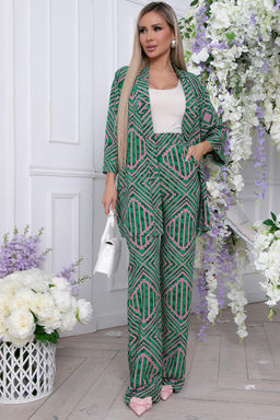 Костюм Зарина (зелено-розовый) К9004 - Lt collection фото 17