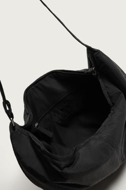 BOLSO HOMBRO NYLON M / Negro - Zara фото 6