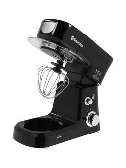 Миксер планетарный Sakura SA-6327BK, 1000 Вт, 6 скоростей, чаша 3.5 л, 3 насадки, чёрный