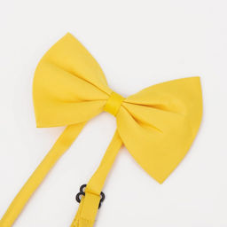 Подтяжки детские «Выбражулька», ширина 2.5 см, бабочка, жёлтая