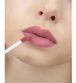 LuxVisage Блеск для губ PIN UP ultra matt тон 19 - Golden rose фото 2