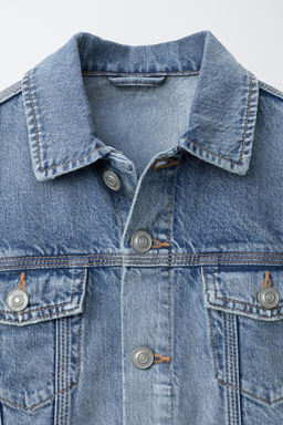 BASIC DENIM JACKET - Zara фото 3