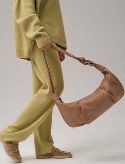 Кожаная сумка Azaro 30846 гоби