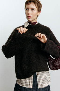 Jersey oversize en mezcla de mohair - H&m фото 7