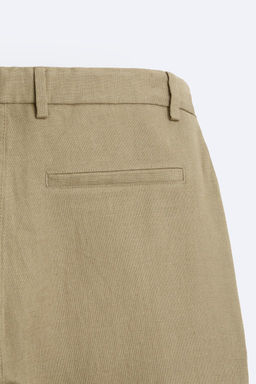 100% LINEN TROUSERS - Zara фото 9