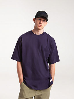 Футболка ЗАПОРОЖЕЦ Blank oversize VIOLET  фото 8