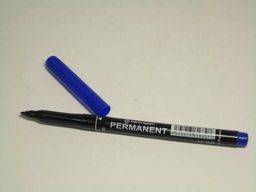 Маркер Centropen перм. тонкий, 1мм (2536/1) синий
