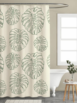 Шторка для ванной 180x200 молочный полиэстер