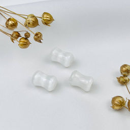 Бусины для украшений из Селенита (3 шт)