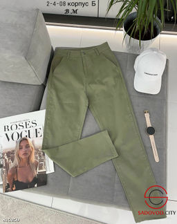 Хлопковые легкие летние брюки