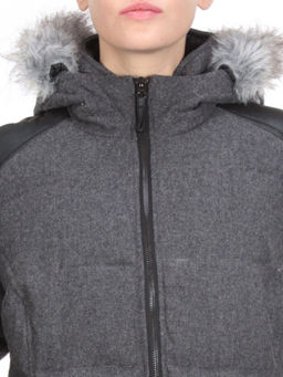 B-21 DARK GRAY Куртка зимняя женская (200 гр. холлофайбера) - Fashion фото 10