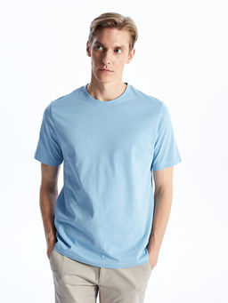 Bisiklet Yaka Penye Erkek Ti??rt