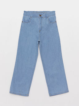 Paperbag Fit K?z ?ocuk Jean Pantolon