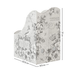 VAL VG-3VP-85 Лотки для бумаг верт., 31*23,5*8,5 см, набор 6 шт., VINTAGE GREY, шт