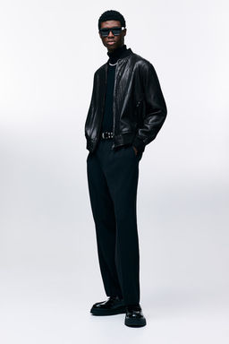 Cazadora bomber de lentejuelas Regular Fit