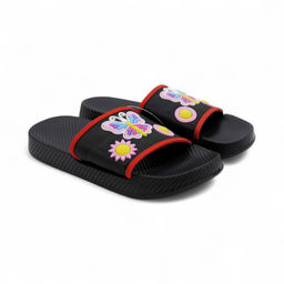 Шлепанцы 6701 черные