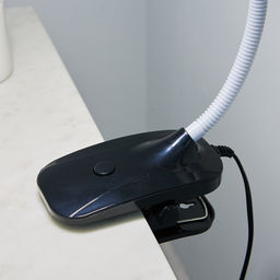 TLD-546 Black/LED/350Lm/4500K Светильник настольный прищепка, 5W. Механический выключатель. Черный. ТМ Uniel - Volpe фото 9
