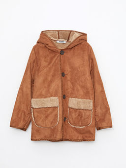 Kap??onlu S?et G?r?n?ml? Erkek ?ocuk Mont