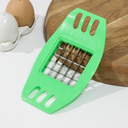 Цена за 2 шт. Овощерезка Доляна Кубик, 17 см, с ручками, цвет белый