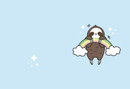 Обложка для паспорта Аниме Sloth, плотность 560 мкм