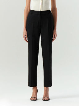 Брюки зауженного кроя с защипами, D333/monk - Emka фото 3