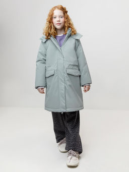 ВК 38107/11 ГР пальто для дев