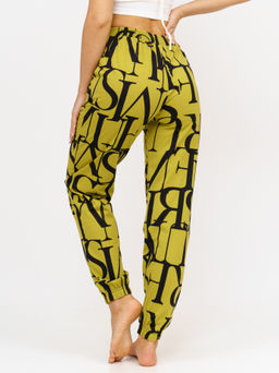 817 Брюки "горчичный"