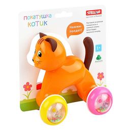 Стеллар. Игрушка-покатушка "Котик" арт.01931 /6