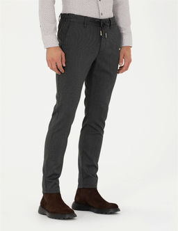 Antrasit Slim Fit Kanvas Pantolon - Pierre cardin фото 2