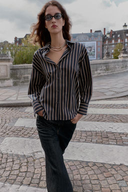 STRIPED SHIRT - Zara фото 6